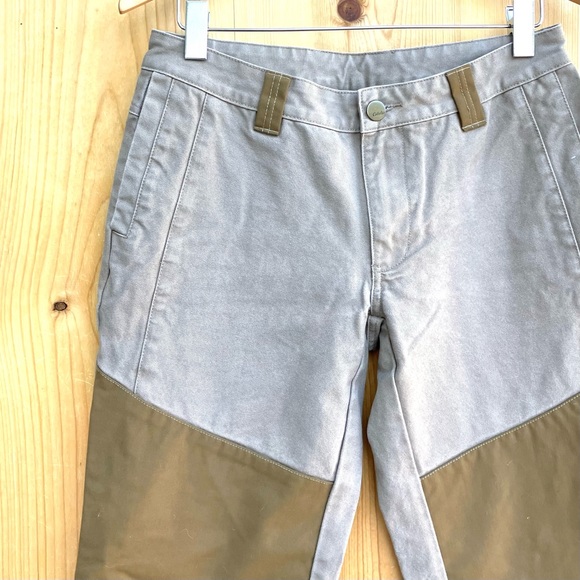 Cabelas Colorblock Hunting Pants Reflective Strips Canvas EUC Women’s Sz 6 - Picture 2 of 7